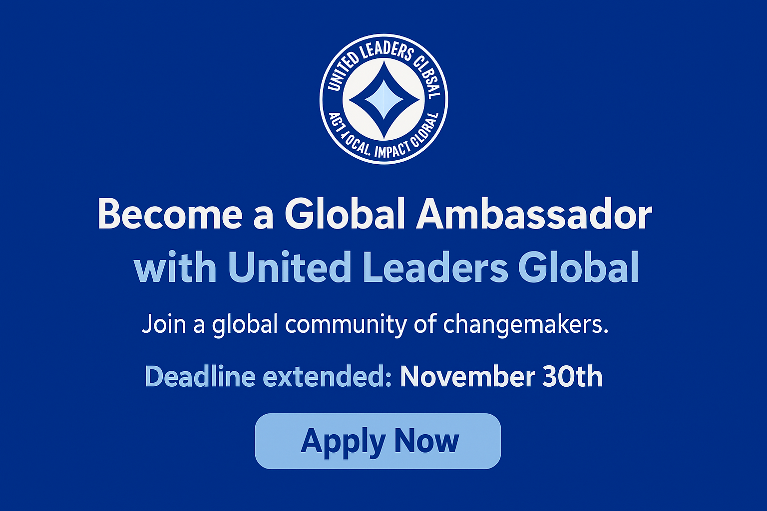 United Leaders Global Ambassador Program